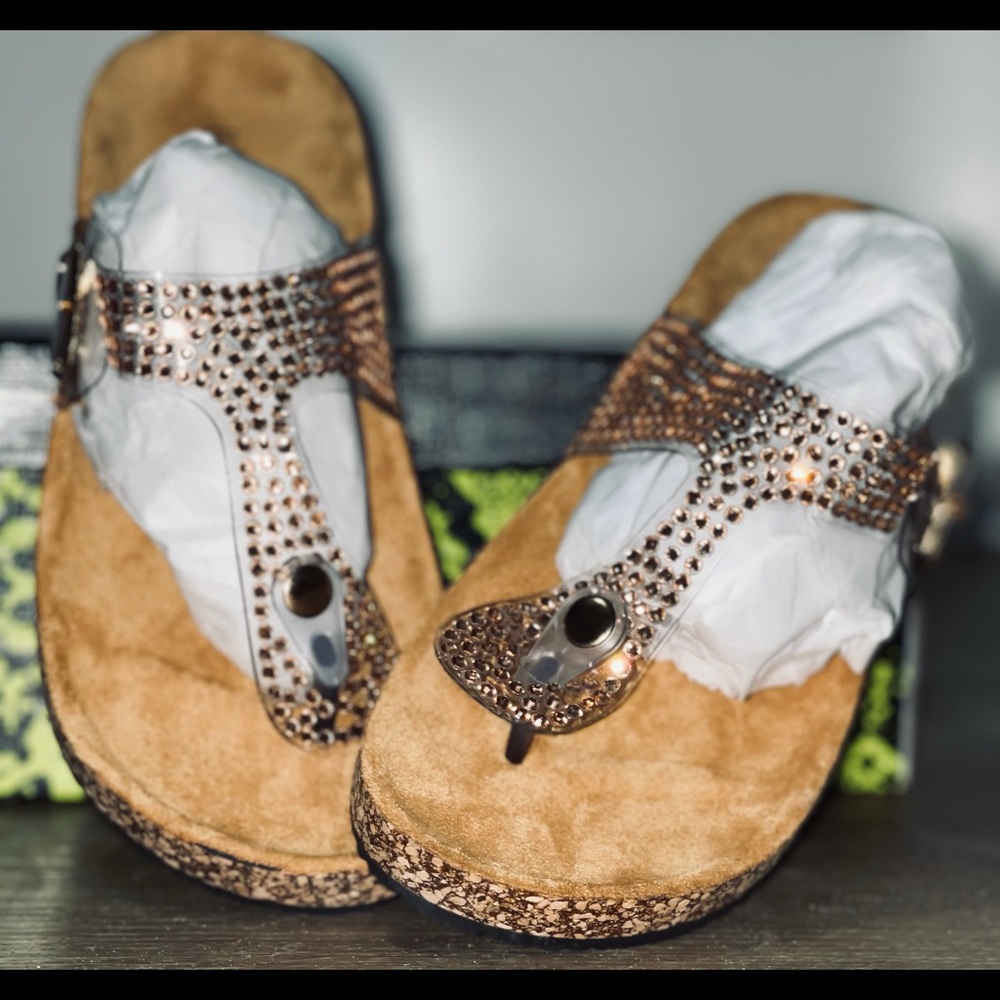 Women nude rhinestone Sandle